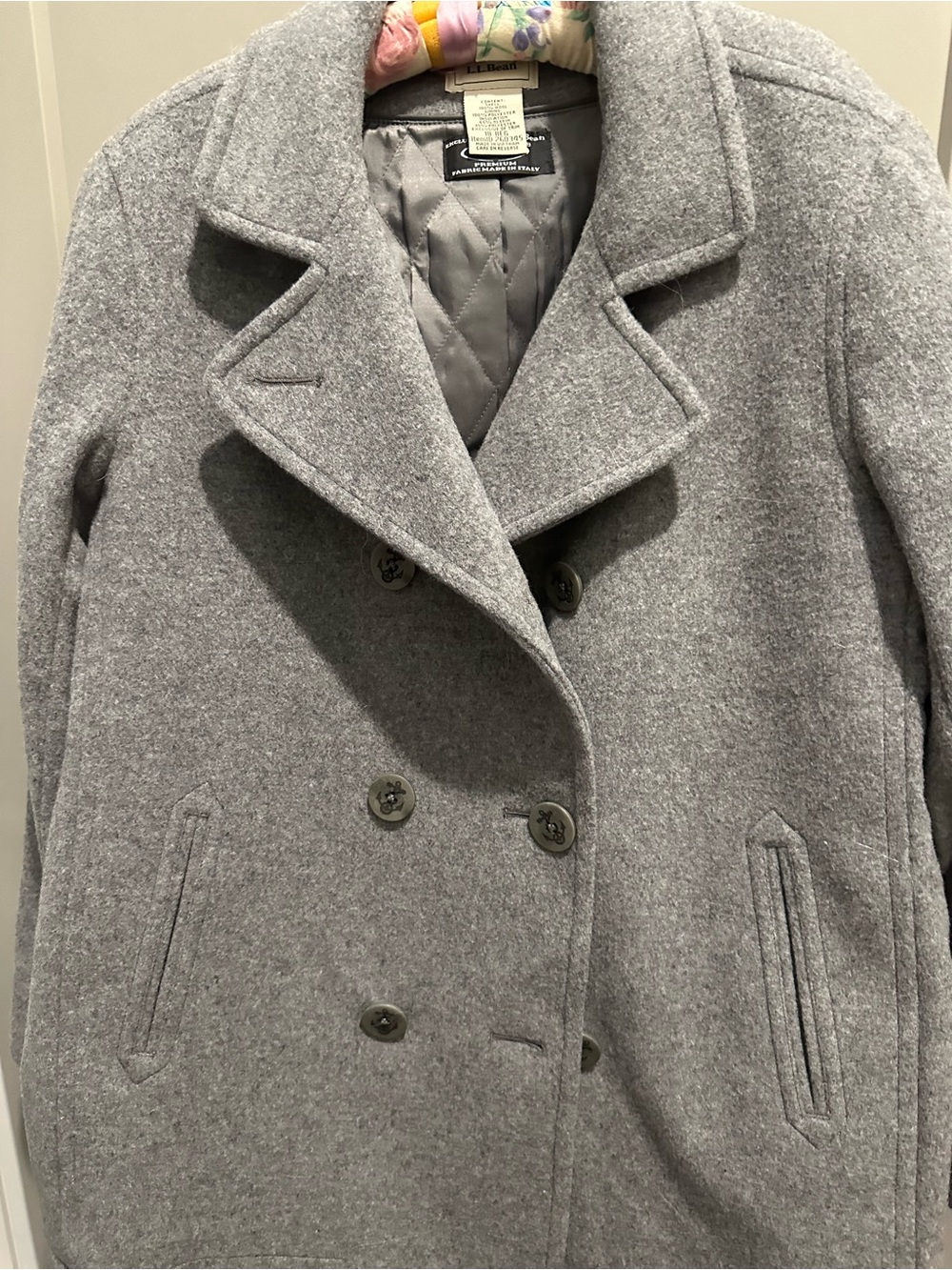 LL Bean pea coat